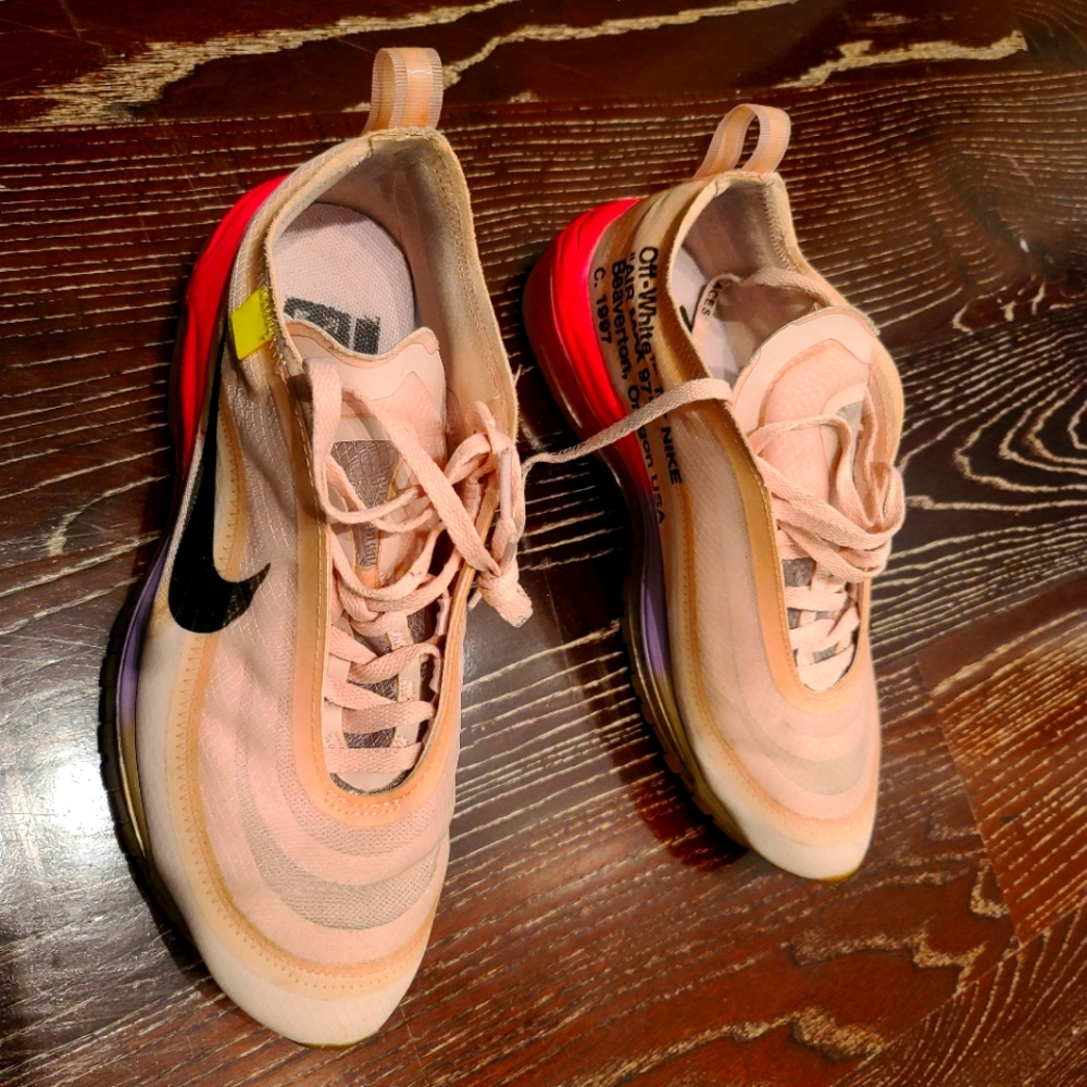Serena Williams Nike x Off-white Air Max 97 Elemental Rose - Picture 3 of 10